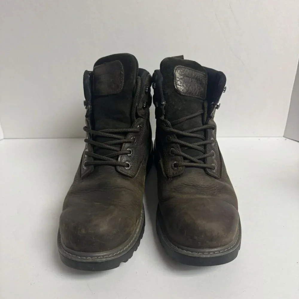 Wolverine Mens FloorHand Waterproof Boot Brown Size 10EW